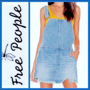 Free People Denim Jumper Size 4